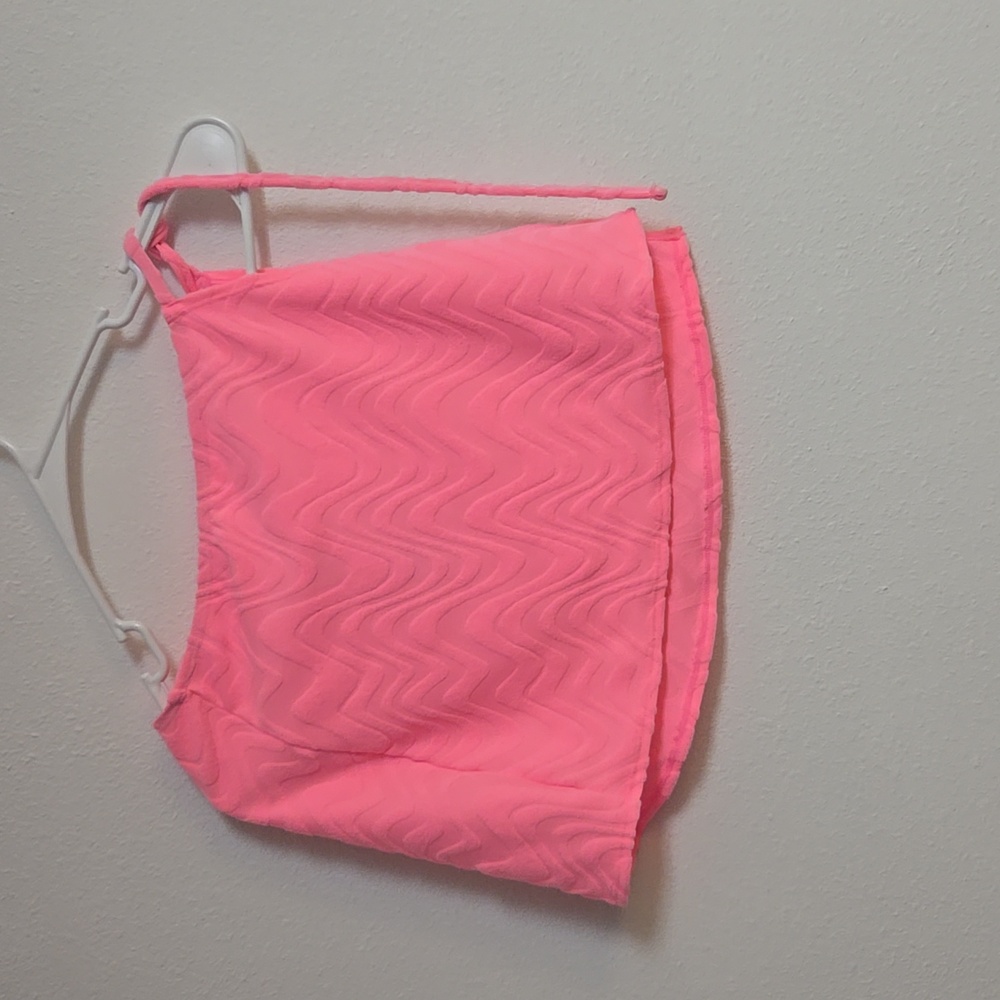 NWT Wild Fable Neon Pink Skirt Swim Coverup XXS